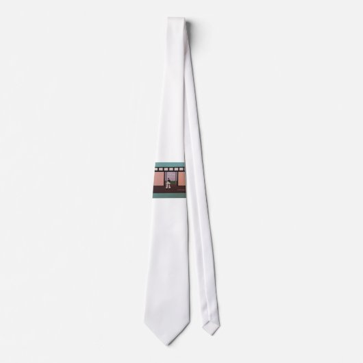 CRAVATE KARATE SCOTTIE (Devant)