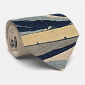 Cravate Katsushika Hokusai. La Grande Vague au large de Ka (Roulé)