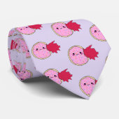 Cravate Kawaii Jam Donut Mange-Moi (Roulé)