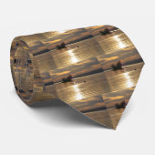 Cravate Kayak solitaire sur le lac (Roulé)