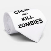 Cravate Keep calm (Roulé)