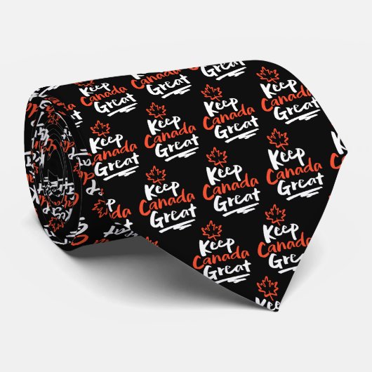 Cravate Keep Canada Great Canada n'est pas à vendre Fier R (Roulé)
