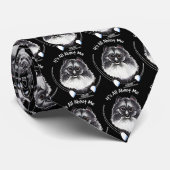 Cravate Keeshond IAAM (Roulé)