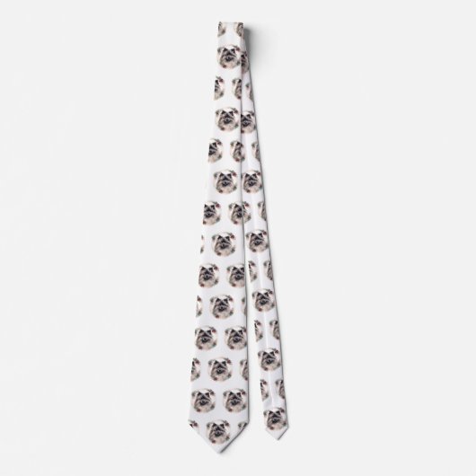 Cravate Keeshony Christmas Wreath Festive Pup (Devant)