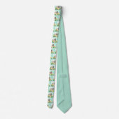 Cravate Keeshony in Tulips Peinture mignonne Original Chie (Dos)