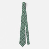 Cravate Kelly Tartan vert pâle (Devant)