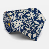 Cravate Kennet Motif (par William Morris) (Roulé)