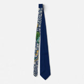 Cravate Kennet Motif (par William Morris) (Dos)