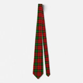 Cravate Kerr Clain Tartan Plaid Pattern (Devant)