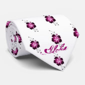 Cravate Ketmie Aloha (Roulé)