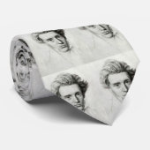 Cravate Kierkegaard directement (Roulé)
