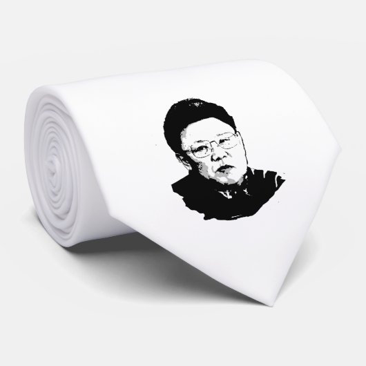 Cravate Kim Jong Il (Roulé)