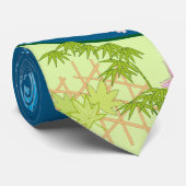 Cravate Kimono bleu (Roulé)