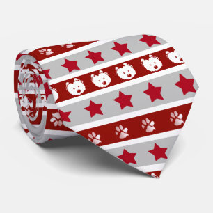 Cravate KiniArt Westie Lover