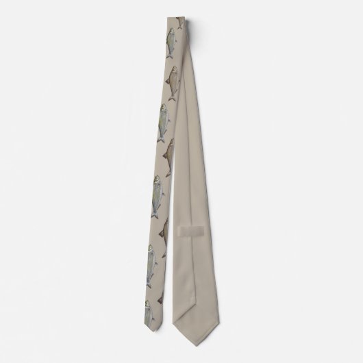 CRAVATE KIPPER HERRING FISH TAN (Dos)