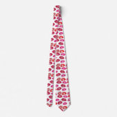 Cravate Kissing Red lips (Dos)