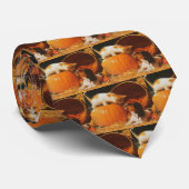 Cravate Kitten, Citrouille et chiot (Roulé)