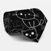 Cravate Kittens Pattern.b. KITP01 🐱    (Roulé)