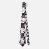 Cravate Kitty Kat Kaleidoscope (Devant)
