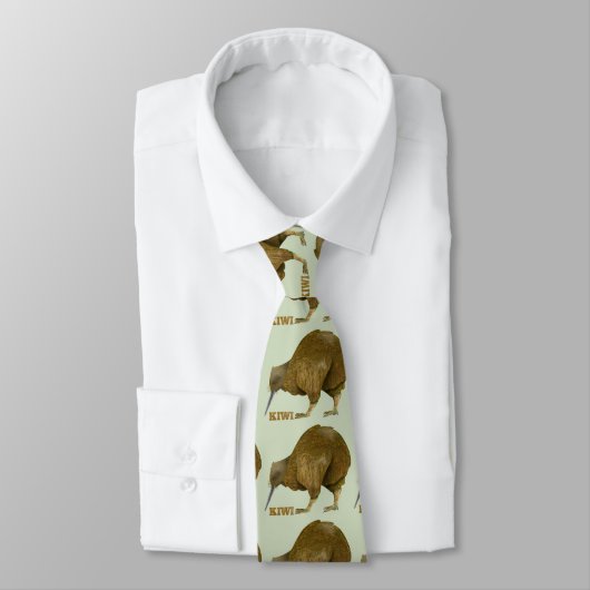 Cravate Kiwi N.Z. Bird (Attaché)