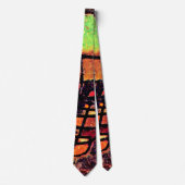 Cravate Klee - Afbahrender Dampfer (Devant)