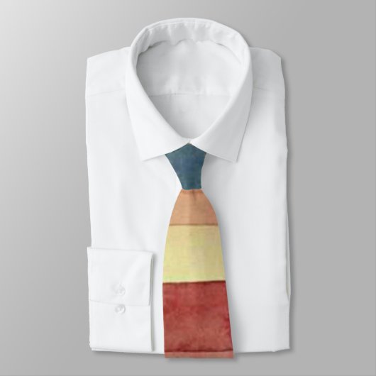 Cravate Klee - Architecture de la plaine (Attaché)