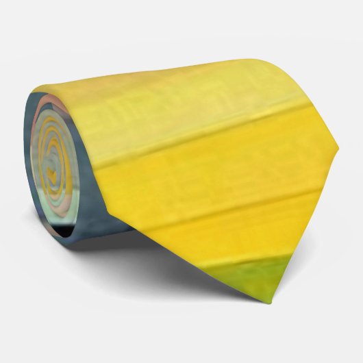 Cravate Klee - Architecture de la plaine (Roulé)