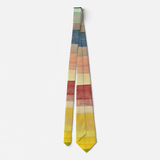 Cravate Klee - Architecture de la plaine (Dos)