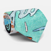 Cravate Klee - Au pays des pierres précieuses (Roulé)