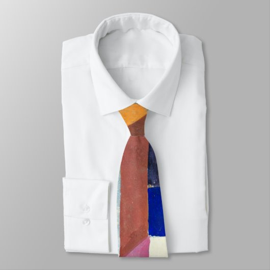 Cravate Klee - Colorful Architecture (Attaché)