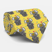 Cravate Koala et papillon (Roulé)