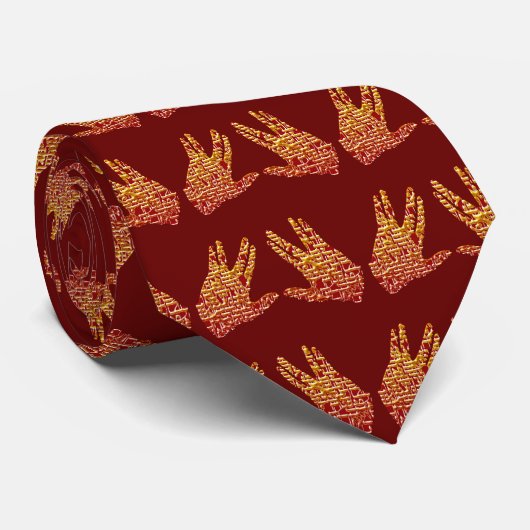 Cravate Kohen Hands (Roulé)