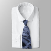 Cravate Koi (bleu) (Attaché)