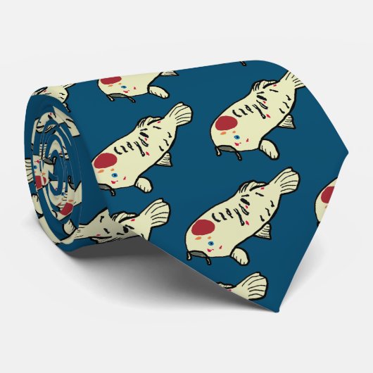 Cravate Koi Carp (Roulé)