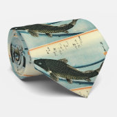 Cravate Koi (Carp) - Le cou d'impression de poisson japona (Roulé)