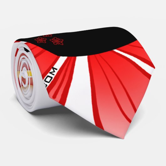 Cravate kokeshi-mickey (Roulé)