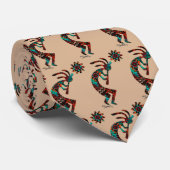 Cravate Kokopelli Jouer La Flûte (Roulé)