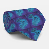 Cravate Kokopelli "Tie Dye" (Roulé)