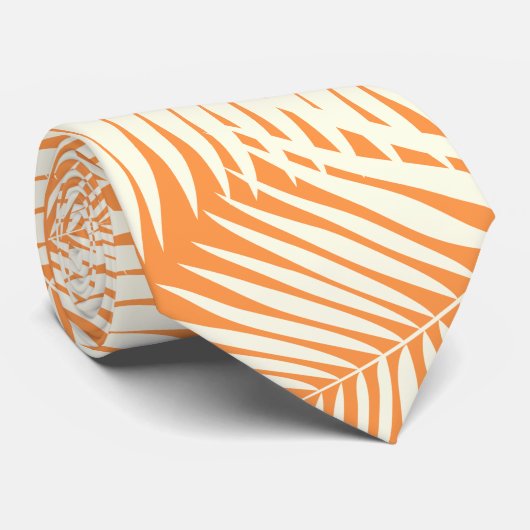 Cravate Kona Palms Hawaiian Leaf (Roulé)