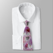 Cravate Konymoi "Lilac Orchid" (Attaché)