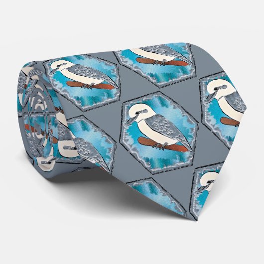 Cravate Kookaburra Bird (Roulé)