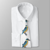 Cravate Kotare Kingfisher NZ BIRD (Attaché)
