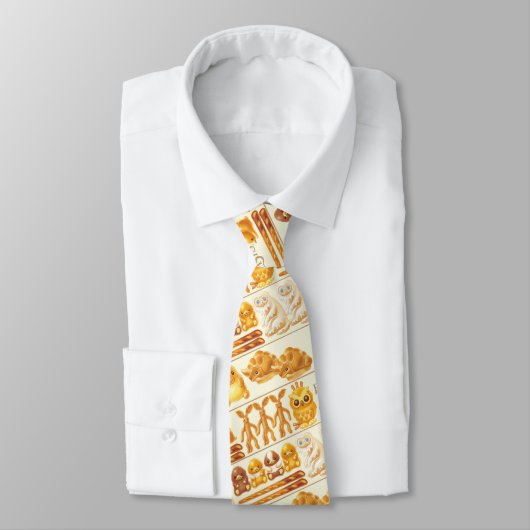 Cravate Kowalski Bakery Rows of Traitements Motif (Attaché)