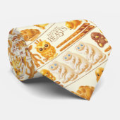 Cravate Kowalski Bakery Rows of Traitements Motif (Roulé)