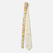 Cravate Kowalski Bakery Rows of Traitements Motif (Dos)