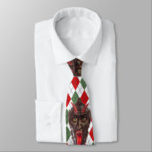 Cravate krampus de Noël (Attaché)