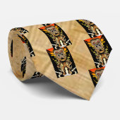 Cravate Ku, Dieu hawaïen de Tiki (Roulé)