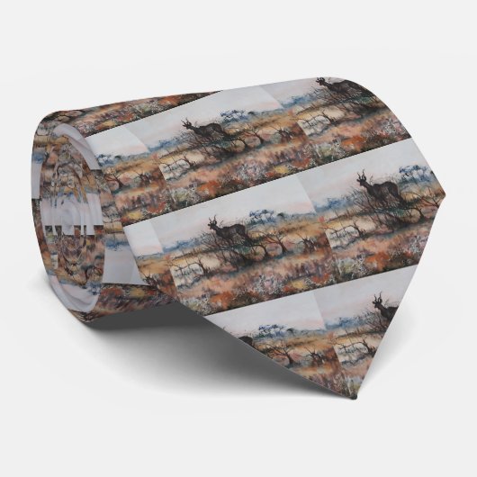 Cravate Kudu Taureau (Roulé)