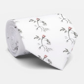 Cravate La beauté et la bête se sont levées (Roulé)