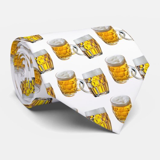 Cravate La bière est ma drogue (Roulé)